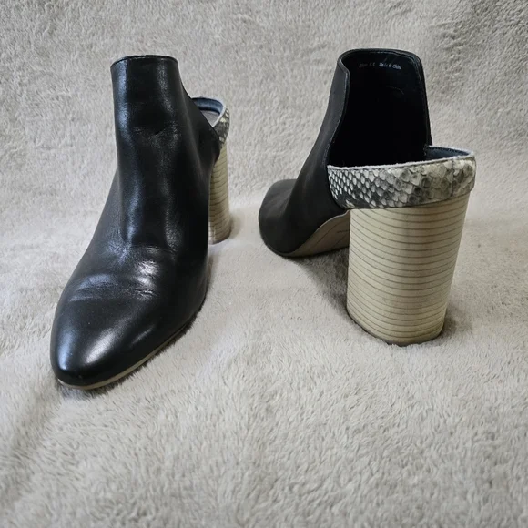 Dolce Vita Renly Heeled Mules Black Size 8.5 - Picture 1 of 10